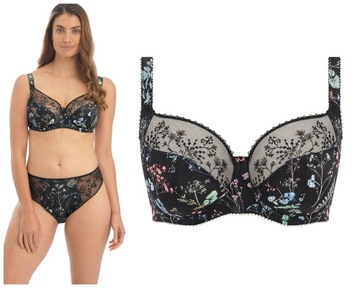 36HH / 80L Fantasie Harper black biustonosz soft