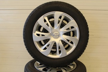 KOŁA ZIMOWE FELGI STALOWE Z KOŁPAKAMI DO MAZDA 2 15 4x100 ET40