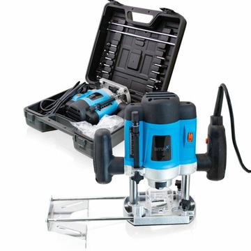 FREZARKA GÓRNOWRZECIONOWA zestaw + 12 FREZÓW 1200W