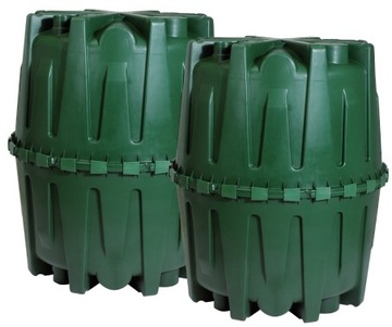 Емкости для дождевой воды 2x1600л комплект HERKULES