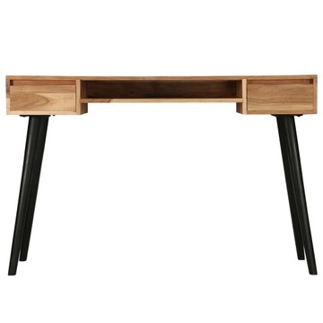 Biurko z litego drewna akacjowego, 118 x 45 x 76 c
