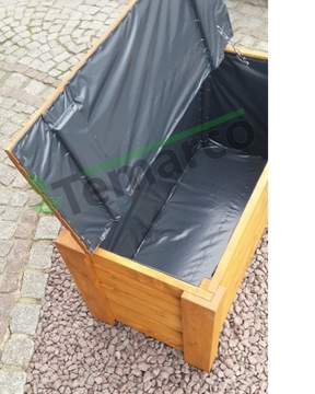 ДЕРЕВЯННЫЙ САДОВЫЙ СУНДУК 150/40/48