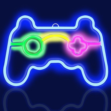 LED NEON PAD DO GRY DO POKOJU GRACZA NASTOLATKA