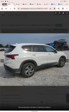 Hyundai Santa Fe IV 2023 Hyundai Santa Fe 2023 HYUNDAI SANTA FE SE 2.5 Benzyna 277KM, zdjęcie 4