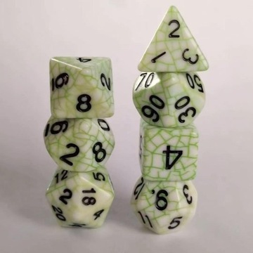 7 акриловых многостенных многосторонних наборов