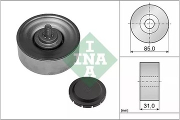 НАПРАВЛЯЮЩИЙ РОЛИК РЕМНЯ INA 532 0569 10