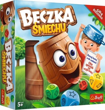 GRA RODZINNA BECZKA ŚMIECHU ZRÓB ZADANIE! TREFL