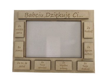 RAMKA na zjęcie dla dziadków dzień babci i dziadka
