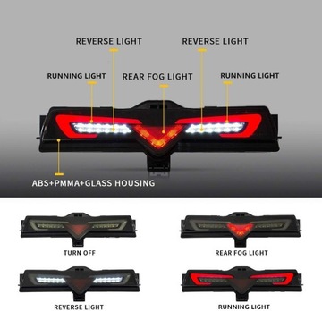 Светодиод VLAND для GT86-2019 BRZ-2018 FRS-2016 Светодиодный задний фонарь