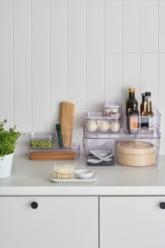 S ORTHEX Универсальный контейнер для ванной комнаты, прозрачный