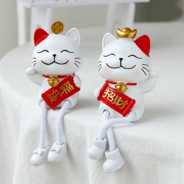 Статуэтка Lucky Cats, статуя животного, скульптура из смолы