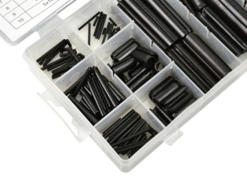 ПРУЖИННЫЕ ШТИФТЫ, ВТУЛКИ, ЦАНГИ, НАБОР 315 ШТ.