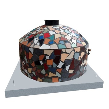 MINI DELUXE печь для хлеба для пиццы 90x90 маленькая, легкая