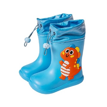 KALOSZE DZIECIĘCE DINOZAUR wkładka 17,5 cm.
