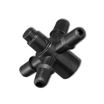 Rozgałęźnik do nawadniania 4mm wtyk węża 3-5 mm