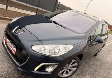 Peugeot 308 I SW Facelifting 1.6 VTI 120KM 2013 Peugeot 308 FAMILY PanoramicznyDach 1.6i 120ps Bezwypadkowy Serwisowany TOP, zdjęcie 3