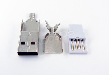 РАЗЪЕМ USB ТИПА А, УСТАНОВЛЕННЫЙ НА КАБЕЛЕ