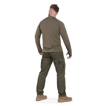 Koszulka termoaktywna z długim rękawem Mil-Tec Tactical D/R olive XXL