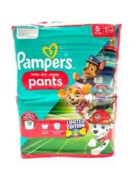 Набір 2 x PAMPERS BABY-DRY штани трусики-підгузки 5 160 шт.
