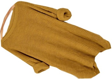 ТЕПЛЫЙ ДЛИННЫЙ ДЖЕМПЕР ТУНИКА OVERSIZE K22