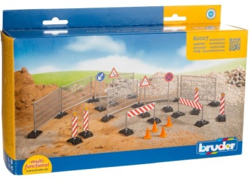 АКСЕССУАРЫ ДЛЯ ДОРОЖНЫХ РАБОТ BRUDER ДОРОЖНЫЕ ЗНАКИ