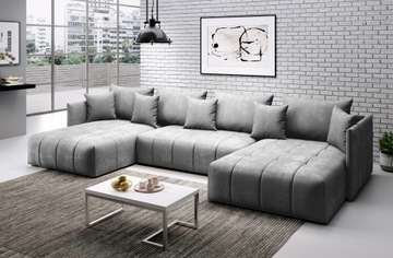 ASPEN U NAROŻNIK SOFA ROGÓWKA DUŻY FUNKCJA SPANIA