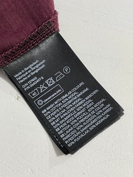 64 letnia fioletowa upały zwiewna nowa H&M klasyczna S bawełna urocza