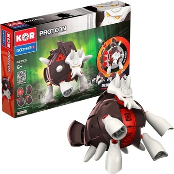 GEOMAG KOR Proteon bestia TAUREX klocki magnetyczne 68 elem KOR-621