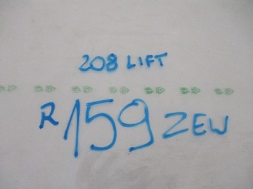 PEUGEOT 208 LIFT GRILL ПЕРЕДНИЙ БАМПЕР НОВЫЙ