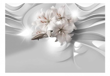 Фотообои - Цветы в туннеле - 250X175