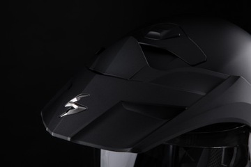 ШЛЕМ СКОРПИОН ADX-2 CAMINO MAT BK-SIL-ОРАНЖЕВЫЙ M