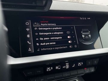 Audi A3 8Y Sportback 1.5 35 TFSI 150KM 2023 Audi A3 Sportback VAT 23 Gwarancja LED Nawigacja Kamera Keyless, zdjęcie 28
