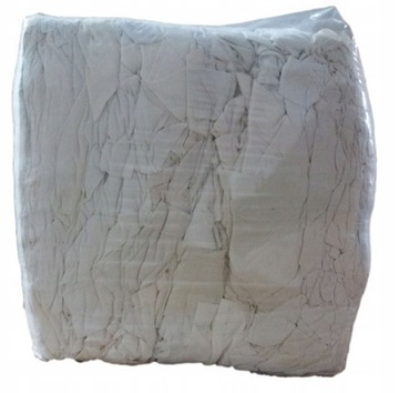 CZYŚCIWO BAWEŁNIANE BIAŁE LUX 10 KG