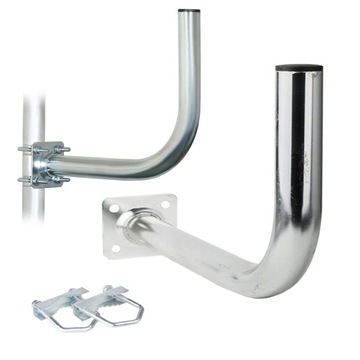 UCHWYT ANTENOWY BALKONOWY DO ANTENY 60CM + CYBANTY
