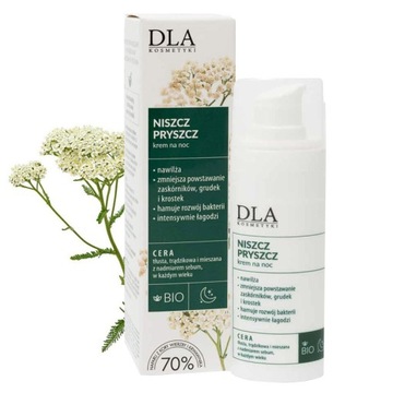 NISZCZ PRYSZCZ KREM NA NOC KOSMETYKI DLA 30g