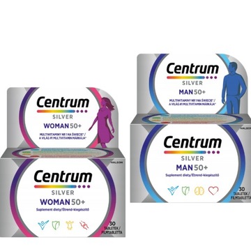 Zestaw 2x Suplement Diety Centrum Ona, On 50+ 30 tabletek