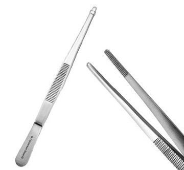 PINCETA PENSETA PĘSETA PENCETA ANATOMICZNA 10cm