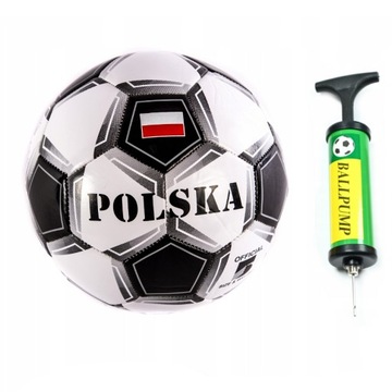 PIŁKA NOŻNA + POMPKA REPREZENTACJA POLSKI RÓŻNE KOLORY