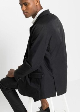 BONPRIX _ZT TOH ЧЕРНЫЙ МУЖСКОЙ КОСТЮМ 2 ПРЕДМЕТА _/ 50