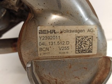 SKODA OCTAVIA III ОХЛАДИТЕЛЬ ВЫХЛОПНЫХ ГАЗОВ EGR 04L131512D