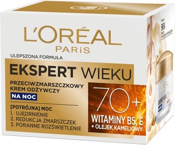 Loreal Age Expert 70+ подарок маме: ночной крем, дневной крем