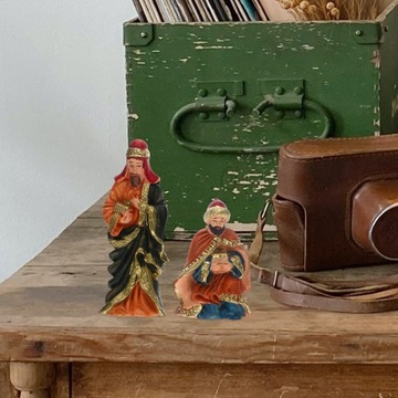 1 ZESTAW FIGUREK szopka bożonarodzeniowa
