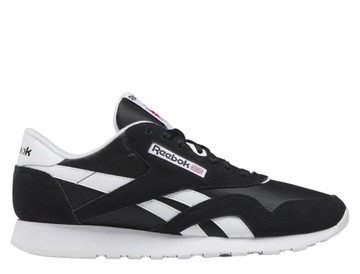 Buty męskie sportowe czarne GY7231 REEBOK CL NYLON BLACK 100009273 43