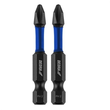 DEDRA KOŃCÓWKI WKRĘTAKOWE UDAROWE PH2X50