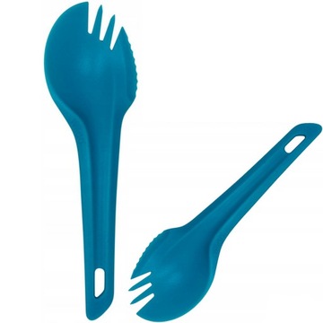 TURYSTYCZNY NIEZBĘDNIK WILDO PLASTIKOWE SZTUĆCE SPORK 3W1 NÓŻ ŁYŻKA WIDELEC