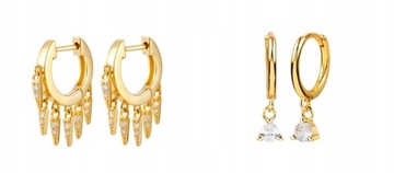 Игла из стерлингового серебра 925 пробы Elegant White Crys