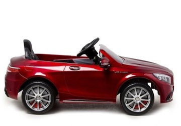 Автомобиль-аккумулятор Mercedes S63, красная краска