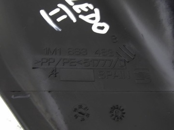 SEAT TOLEDO II 98-05 РАМА КРЫШКА РАМЫ, СЛЕВА ПЕРЕДНЯЯ