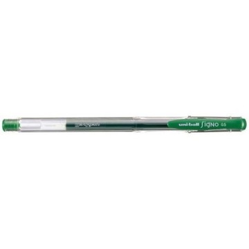 Długopis żelowy UNI UM-100 zielony