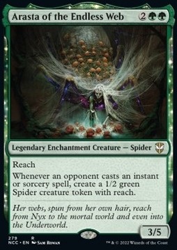 Arasta of the Endless Web - produkuje tokeny @@@